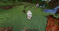 Players who are in a famine can use rotten flesh as a last resort for food (Image via Minecraft)